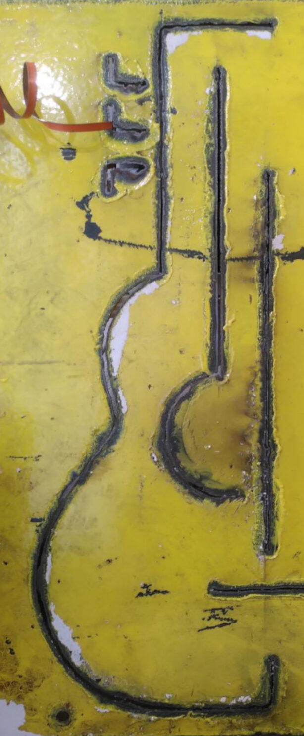 LA GUITARE EN CHANTIER